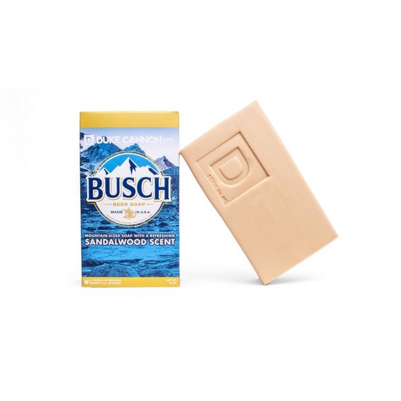 Duke Cannon Big Ass Brick of Busch Beer Soap (2 Bars) - Picture 2 of 5